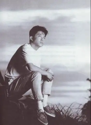 资料图片:庾澄庆老照片--青涩时代的哈林