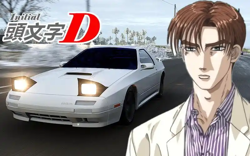 头文字d 赤诚之白彗星 高桥凉介fc! 再战须藤京一!地平线4