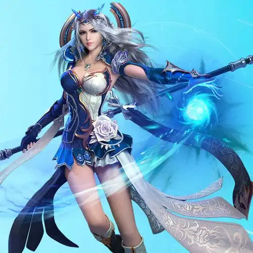 自制女武将呼吸头像21张