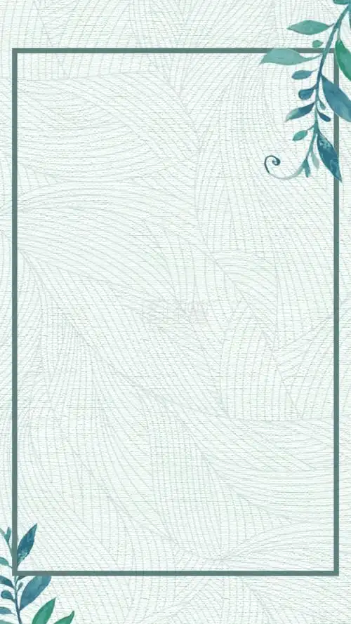 提供图怪兽原创元素清新文艺简约风格手机海报在线背景图片设计制作