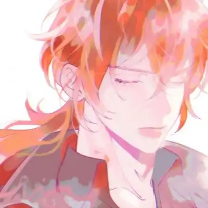 二次元红发少年头像 高清好看帅气的头像动漫男生红发图片_男生动漫