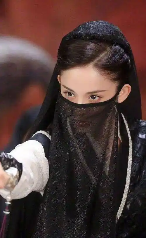 原创戴面纱的古装女神赵丽颖杨紫唐嫣鞠婧祎都败给了她