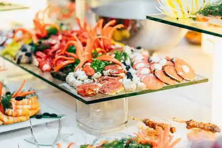西式自助婚宴餐饮食品照片