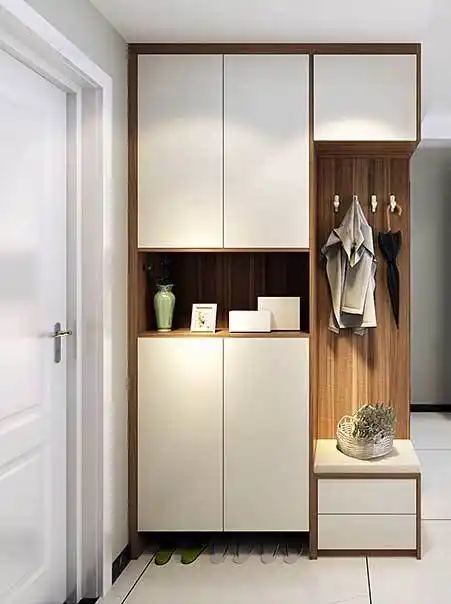 这9款定制鞋柜设计款式!户型再小也不用怕了,大容鞋柜so eas