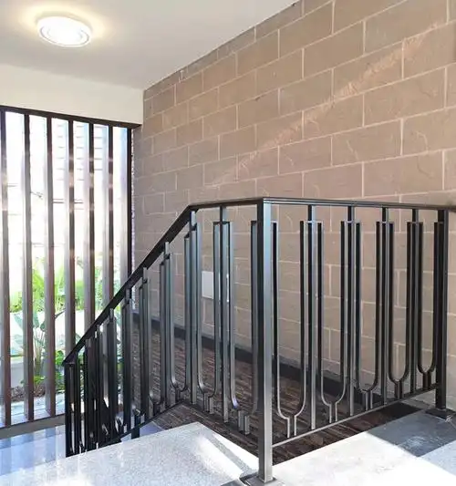 铁艺栏杆室内楼梯栏杆设计楼梯扶手 - buy iron handrail,indoor hand