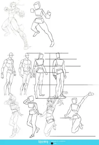 写生动态—角色人体动态基础训练