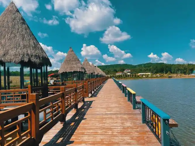 吉林最美户外烧烤场地花塘小镇