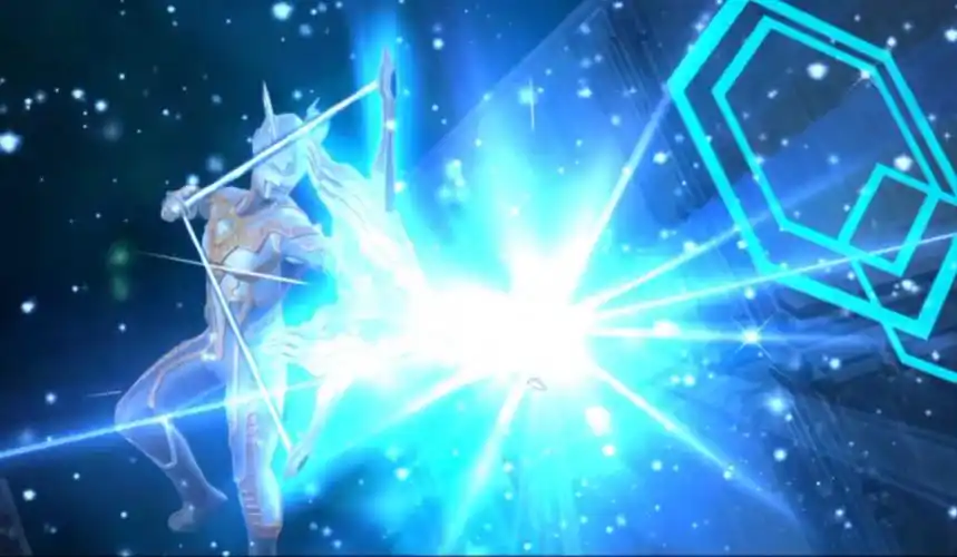 奥特曼宇宙英雄终极闪耀型赛罗奥特曼必杀技展示