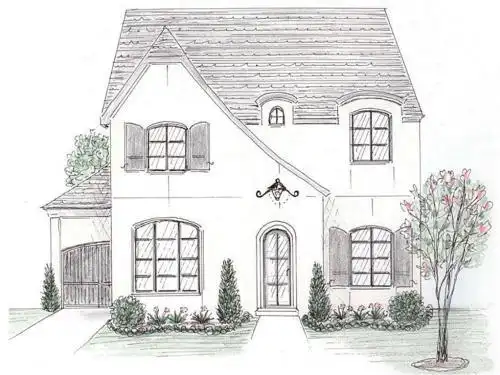 房子建筑简笔画