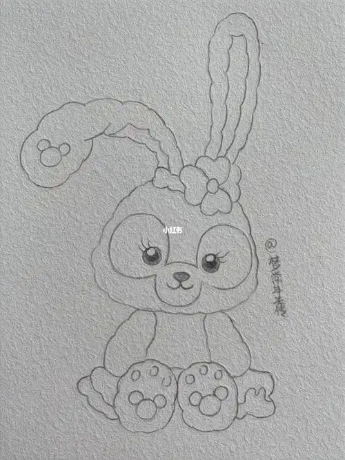 星黛露简笔画教程教程简笔画星黛露绘画寻找小红书绘画大神兴趣