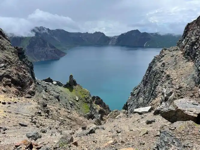 719长白山天池打卡