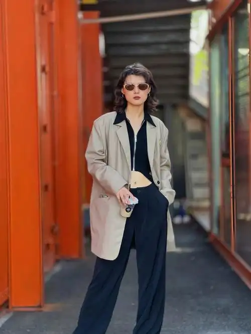 173高个子女生无性别穿搭look