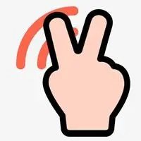 霸气胜利手势图片 卡通表示胜利手势图片_微信头像图片大全