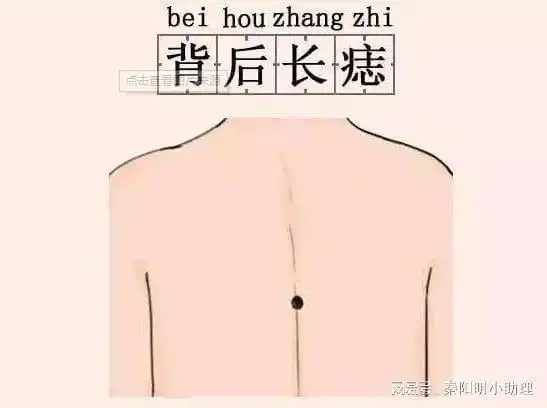 男人背后这个痣揭示他的命运