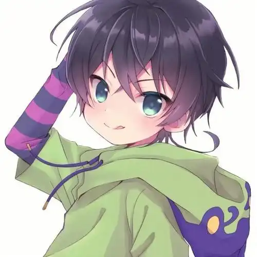 可爱的男生头像漫画  图片源自网络,求点赞