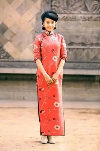 佟丽娅穿啥都好看明明可以把旗袍穿得很惊艳偏偏被坑成土妞