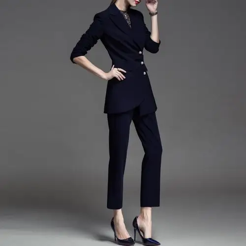 小西装套装2018女穿搭|小西装套装2018女搭配|小西装套装2018女品牌