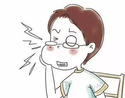 牙疼简笔画可爱