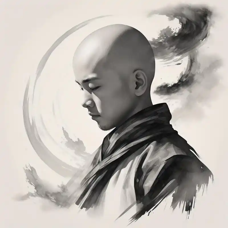 小和尚头像🧘‍♂️禅意十足✨