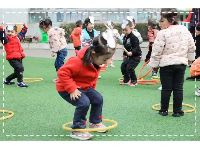 句章幼儿园户外体育活动优质课评选活动