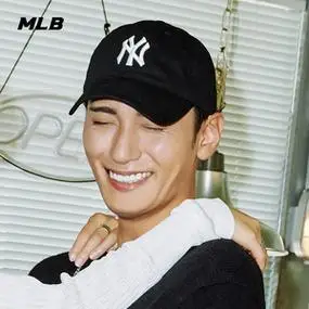 mlb官方 男女帽子情侣软顶棒球帽遮阳休闲鸭舌帽明星同款夏季cp66