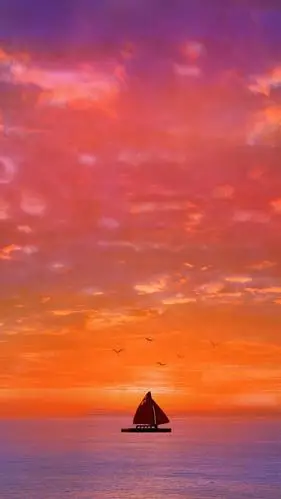 治愈系绝美的晚霞风景,锁屏图片,高清手机壁纸,风景-回车桌面