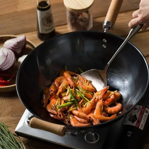 重量轻不生锈好用的铁锅炒菜才好吃工行积分172753兑换