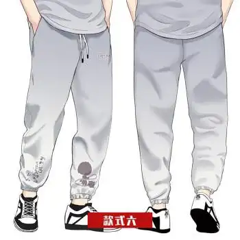 劲魔豹动漫蕾姆裤子从零开始的异世界生活拉姆二次元周边休闲长裤款式