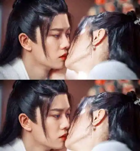 迪丽热吧和任嘉伦的吻戏太敷衍,网友:老婆不让?还是热巴不让?