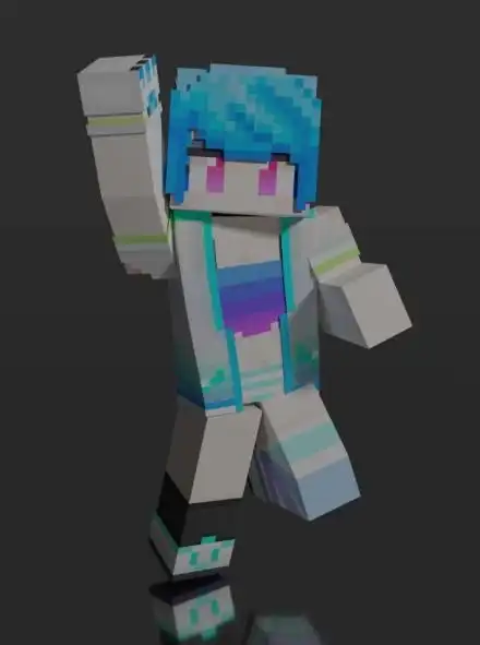 我的世界活力胖次少女皮肤mod下载