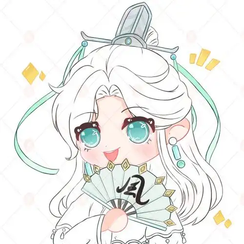 猜猜这是什么  #头像约稿  #q版  #q版人物  #天官赐福  #墨香铜臭