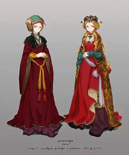 中世纪服装-花瓣网|陪你做生活的设计师 | 中世纪服装——《舞台服装