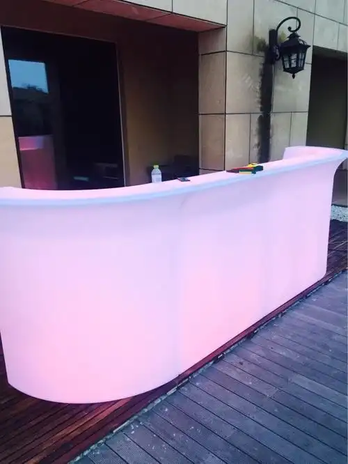 酒吧吧台发光吧台桌户外防水活动可移动鸡尾酒调酒吧台发光吧台