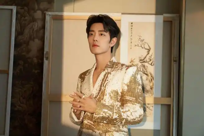 肖战深v真空西装##中国电视剧年度盛典直播