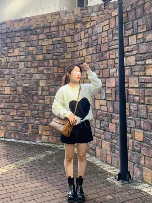 150cm100斤微胖小个子暖秋超显瘦穿搭