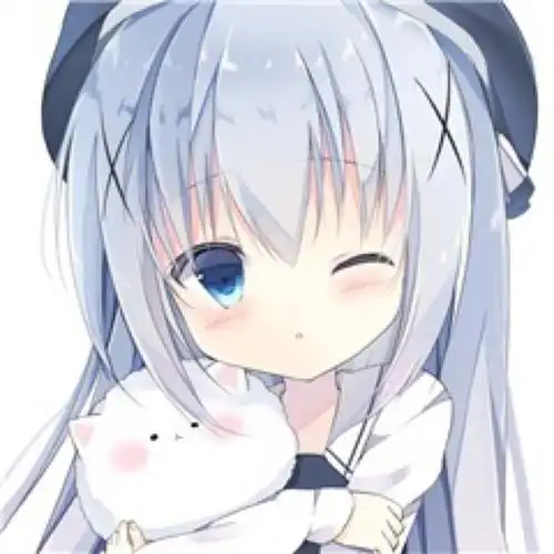 插画动漫二次元女头