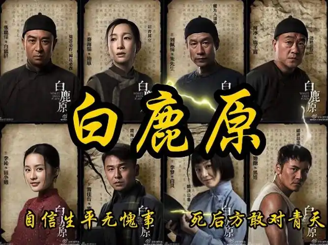 2017年上映《白鹿原》246分钟全集,同名小说改编,一部小说就可以窥见