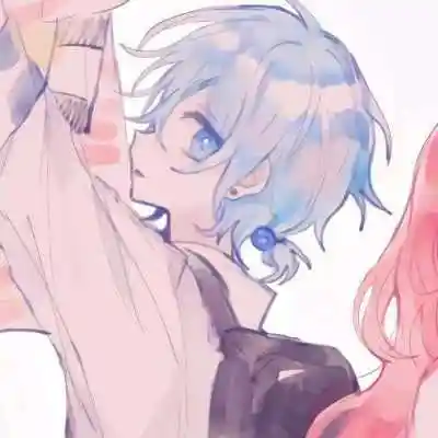 超甜一半男一半女的情头动漫头像