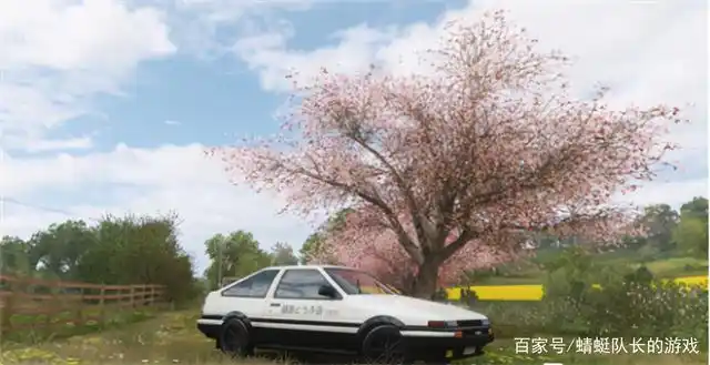 绝美樱花道实景还原《极限竞速:地平线4》春季赛开启挑战不断