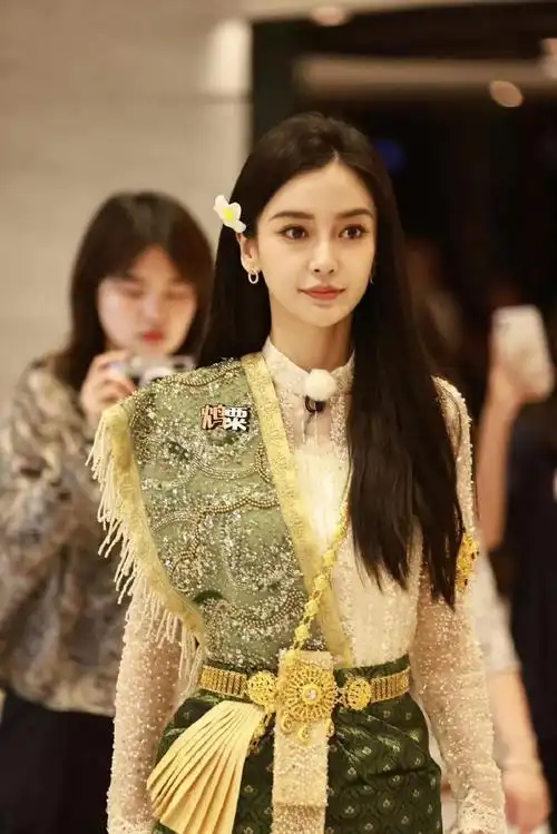 angelababy泰国跑男路透##angelababy冷脸