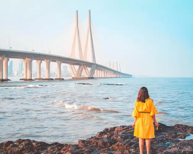 女生唯美背景看海图片1280x800分辨率查看