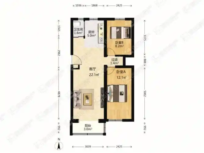 刚需买房  #北京刚需买房  #两居室  #三居室  #南北通透  #首套