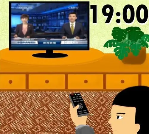 19:00 新闻联播准时看,国家大事记心中.
