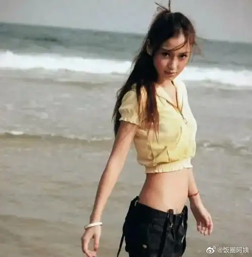 angelababy古早照片##angelababy腰身好长