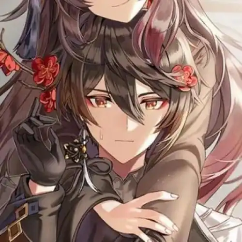 好看的原神动漫情侣头像特别帅气的原神