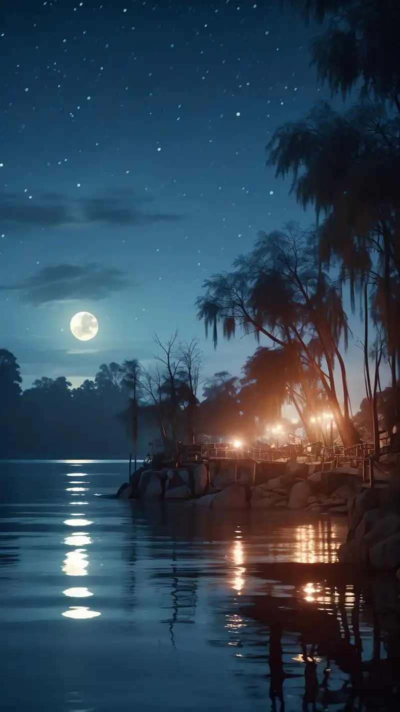 9195 快来欣赏这些超清4k竖屏湖光壁纸,感受大自