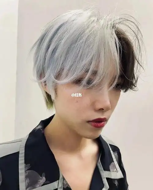 阴阳染_染发_时尚_发型