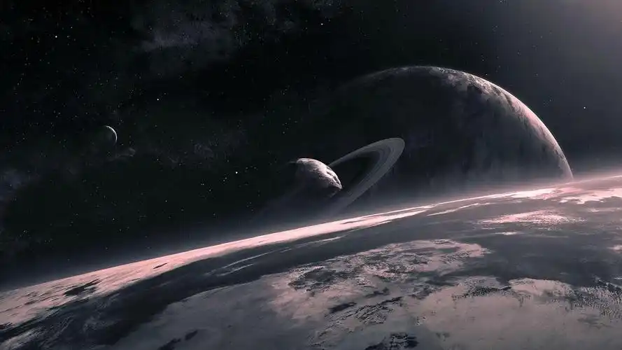 奇妙的太空星球唯美高清壁纸