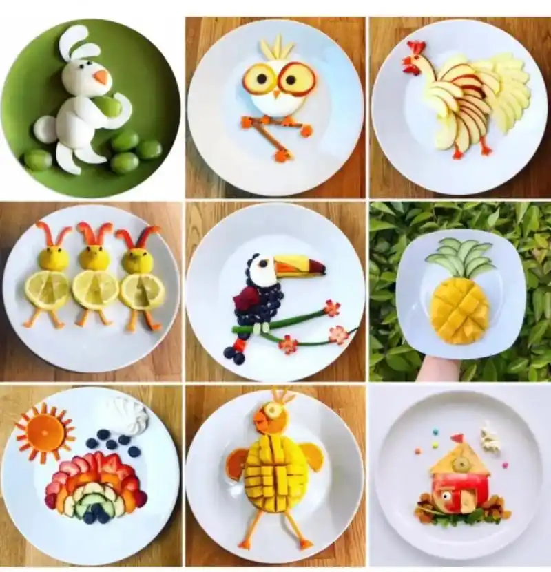 创意水果 #水果拼盘 #创意水果拼盘 #摆盘 #摆盘教程  - 抖音