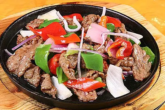 铁板牛肉图片